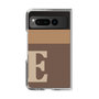Clear Case［ Original - initial two tone - E brown ］