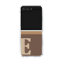Clear Case［ Original - initial two tone - E brown ］