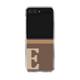 Clear Case［ Original - initial two tone - E brown ］