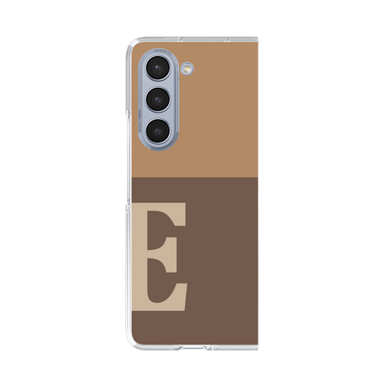 Clear Case［ Original - initial two tone - E brown ］