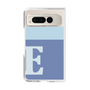 Clear Case［ Original - initial two tone - E blue ］