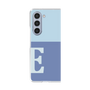 Clear Case［ Original - initial two tone - E blue ］