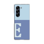 Clear Case［ オリジナル - initial two tone - E blue ］