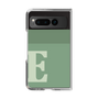 Clear Case［ Original - initial two tone - E green ］