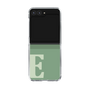 Clear Case［ Original - initial two tone - E green ］