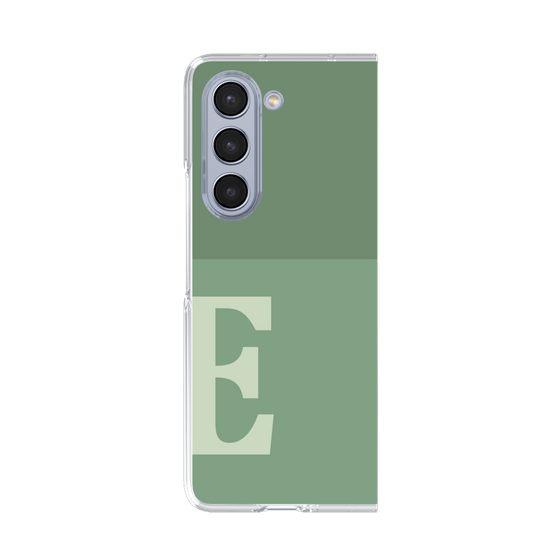 Clear Case［ Original - initial two tone - E green ］