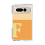 Clear Case［ Original - initial two tone - F orange ］