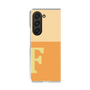 Clear Case［ Original - initial two tone - F orange ］