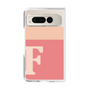 Clear Case［ Original - initial two tone - F pink ］