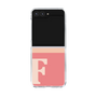 Clear Case［ Original - initial two tone - F pink ］