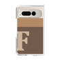 Clear Case［ Original - initial two tone - F brown ］