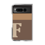 Clear Case［ Original - initial two tone - F brown ］