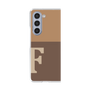 Clear Case［ Original - initial two tone - F brown ］