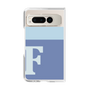 Clear Case［ Original - initial two tone - F blue ］