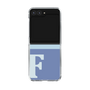 Clear Case［ Original - initial two tone - F blue ］