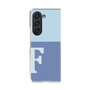 Clear Case［ Original - initial two tone - F blue ］
