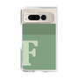 Clear Case［ Original - initial two tone - F green ］
