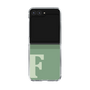 Clear Case［ Original - initial two tone - F green ］