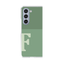 Clear Case［ Original - initial two tone - F green ］