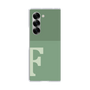 Clear Case［ オリジナル - initial two tone - F green ］