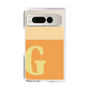 Clear Case［ Original - initial two tone - G orange ］