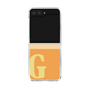 Clear Case［ Original - initial two tone - G orange ］