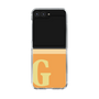 Clear Case［ Original - initial two tone - G orange ］