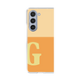 Clear Case［ Original - initial two tone - G orange ］