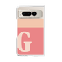 Clear Case［ Original - initial two tone - G pink ］