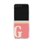 Clear Case［ Original - initial two tone - G pink ］