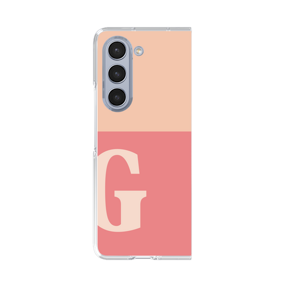 Clear Case［ Original - initial two tone - G pink ］