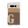 Clear Case［ Original - initial two tone - G brown ］