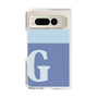 Clear Case［ Original - initial two tone - G blue ］