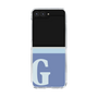 Clear Case［ Original - initial two tone - G blue ］