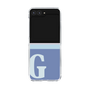 Clear Case［ Original - initial two tone - G blue ］