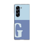 Clear Case［ オリジナル - initial two tone - G blue ］