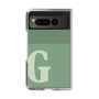 Clear Case［ Original - initial two tone - G green ］