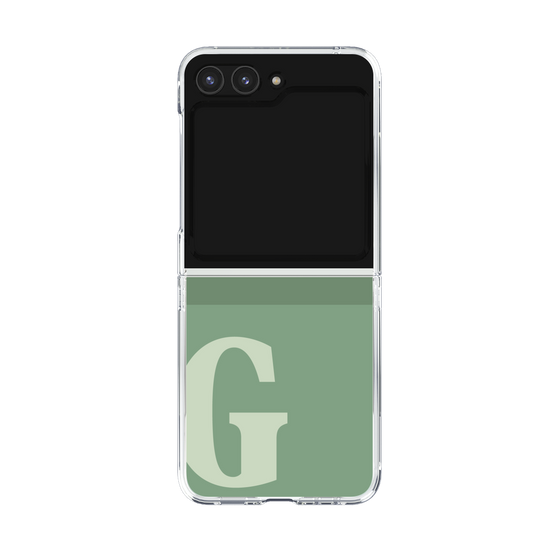 Clear Case［ Original - initial two tone - G green ］