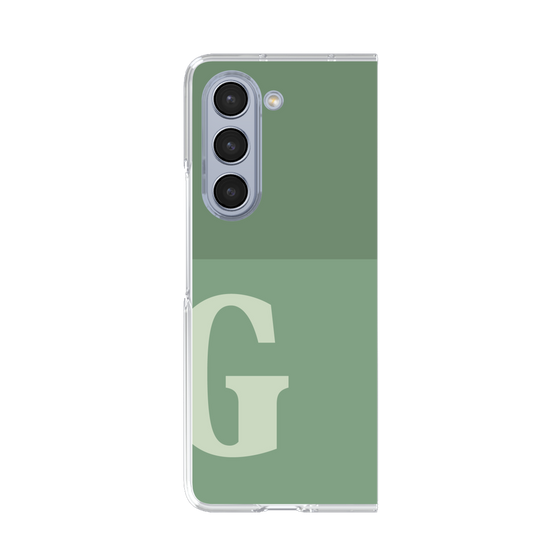 Clear Case［ Original - initial two tone - G green ］