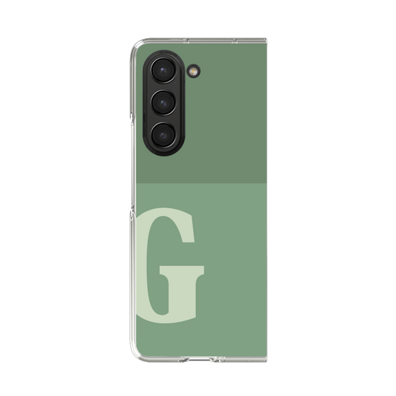 Clear Case［ Original - initial two tone - G green ］