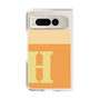 Clear Case［ Original - initial two tone - H orange ］