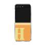 Clear Case［ Original - initial two tone - H orange ］