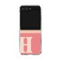 Clear Case［ Original - initial two tone - H pink ］