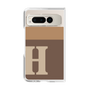 Clear Case［ Original - initial two tone - H brown ］