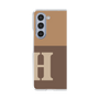 Clear Case［ Original - initial two tone - H brown ］
