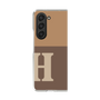 Clear Case［ Original - initial two tone - H brown ］