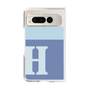 Clear Case［ Original - initial two tone - H blue ］
