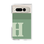 Clear Case［ Original - initial two tone - H green ］
