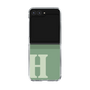 Clear Case［ Original - initial two tone - H green ］