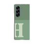 Clear Case［ オリジナル - initial two tone - H green ］